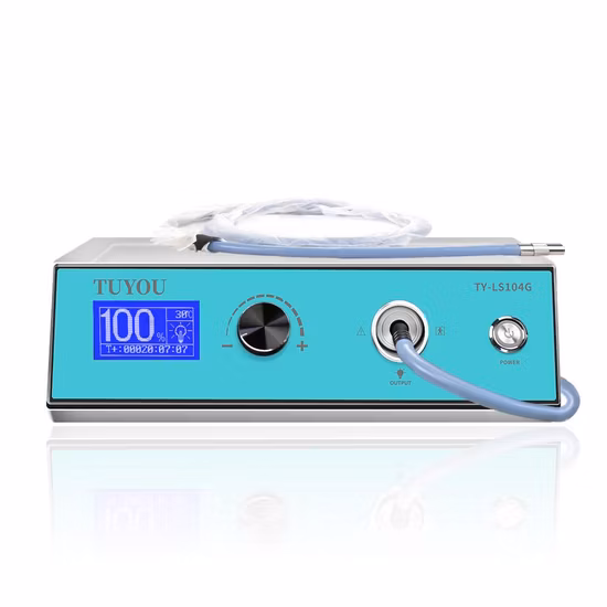 Precio de fábrica de Tuyou, endoscopio portátil de alto brillo, fuente de luz fría LED de 120W para cámara de endoscopia