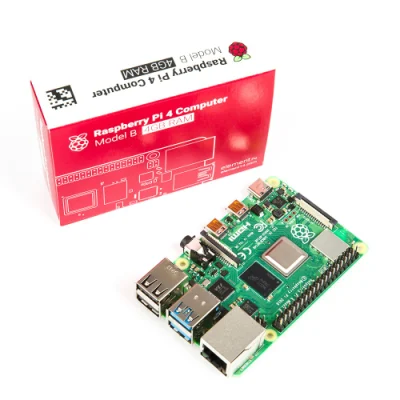 2022 Nueva Raspberry Pi 4 Modelo B con brazo de cuatro núcleos de 64 bits 1,5 GHz